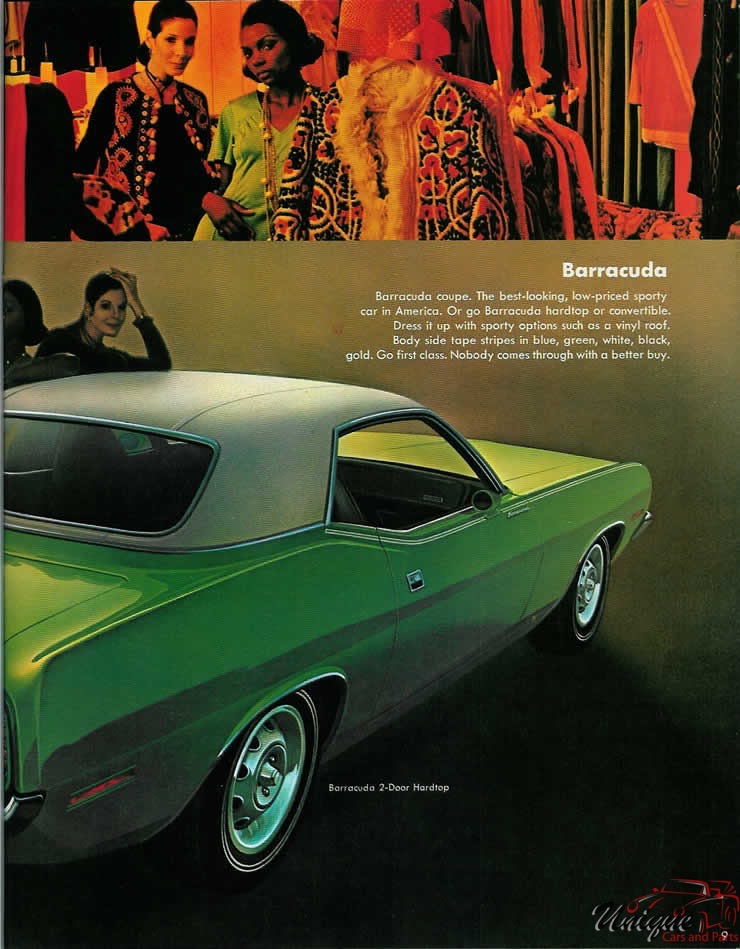 1971 Plymouth Barracuda Brochure Page 14